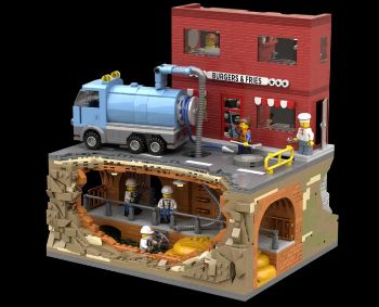 SEWER HEROES LEGO IDEAS PROJECT