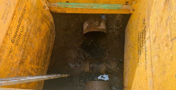 SEWER PIPE ACCESS PIT