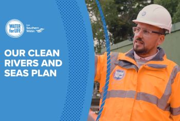 SOUTHERN WATER CLEAN RIVERS  SEAS PLAN CEO LAWWRENCE GOSDEN