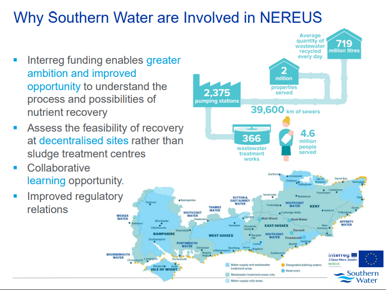 SOUTHERN WATER NEREUS - BENEFITS OF INVOLVEMENT