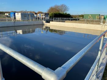 SOUTHERN WATER storm tank Petersfield WWTW 