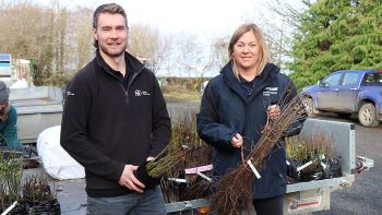 SOUTH WEST WATER tree-planting