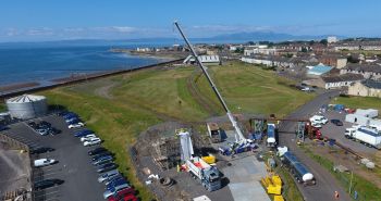 Scottish Water Saltcoats Relining Drone