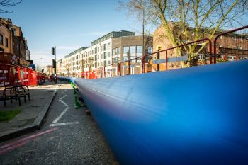 THAMES WATER 900mm-pipe-replacement-in-central-london