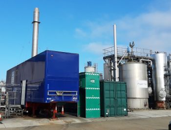 THAMES WATER BIOGAS BOILER CHERTSEY STW 1
