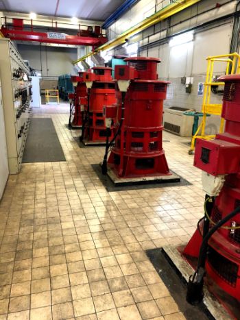 THAMES WATER PUMPING STATION UPGRADE Folkestone Road storm motors 1