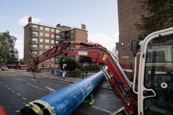THAMES WATER Seven Sisters mains pipe replacement 1