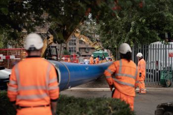 THAMES WATER Seven Sisters mains pipe replacement 3