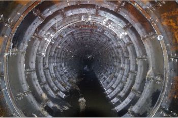 TIDEWAY TUNNEL - STEEL FLUME