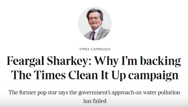 TIMES FEARGAL SHARKEY 13 FEB 2023 CLEAN IT UP