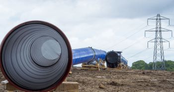 TRUNK MAIN  under construction