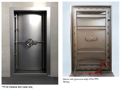 TT7-30 PRESSURE DOOR - INTERIOR  EXTERIOR -400 PIXEL IMAGE