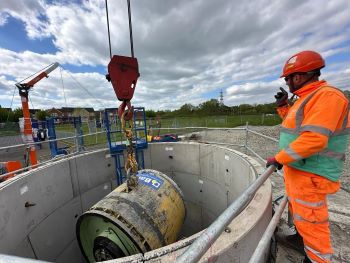 Thames Water - BARHALE work to upgrade Haydon End rising main sewage pipe