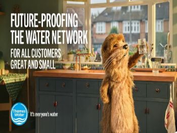 Thames Water future proofing water network advertising campaign