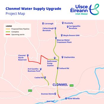 UISCE EIREANN  Clonmel Water Supply Upgrade Project maps