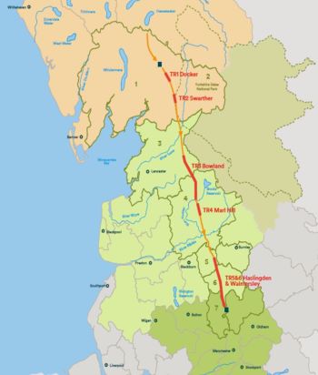 UNITED UTILITIES HARP AQUEDUCT ROUTE