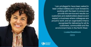 UNITED UTILITIES LOUISE BEARDMORE NEW CEO APRIL 2023 1