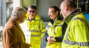 UNITED UTILITIES ROYAL VISIT CARLISLE WTW
