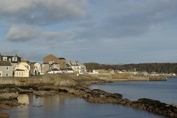 View towards the pier Millport