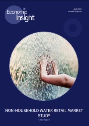 WATER RETAIL STUDY ECONOMIC INSIGHT REPORT