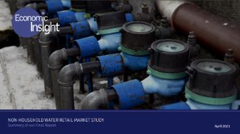 WATER RETAIL STUDY ECONOMIC INSIGHT REPORT summary doc