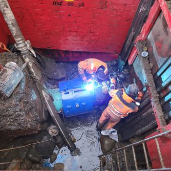 WELSH WATER WATER MAINS REPAIR