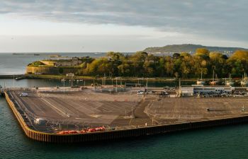Weymouth Peninsula aerial view