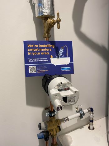 YORKSHIRE WATER smart meter internal