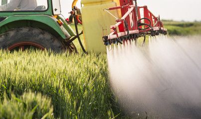 crop spraying - pesticide use