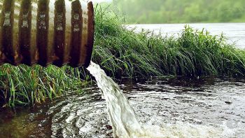 sewage discarge river 1